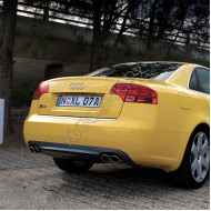 Бампер задний в цвет кузова Audi A4 B7 (2005-2007) под парктроники