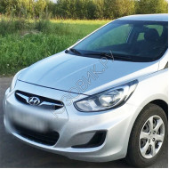 Капот в цвет кузова Hyundai Solaris (2011-2014) 