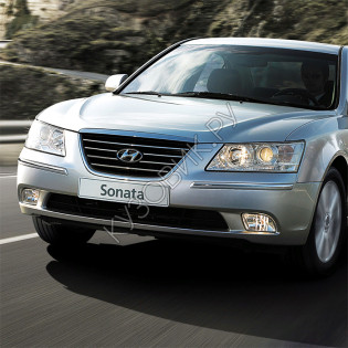 Бампер передний в цвет кузова Hyundai Sonata NF 5 (2008-2010) рестайлинг